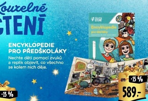 Kniha Kouzelné čtení - Encyklopedie pro předškoláky Albi
