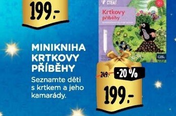 Miniknihy Kouzelné čtení - Krtkovy příběhy Albi