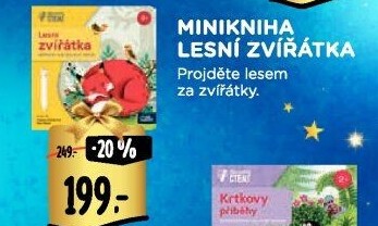 Miniknihy Kouzelné čtení - Lesní zvířátka Albi