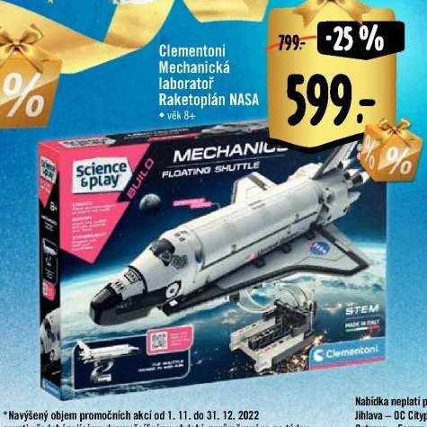 Stavebnice Mechanická laboratoř Clementoni