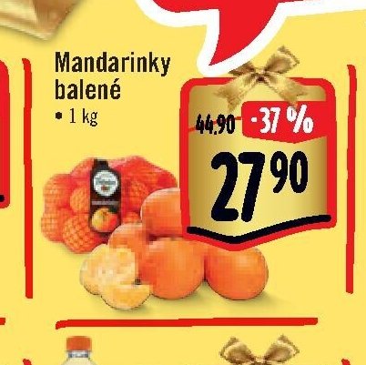 Mandarinky balené