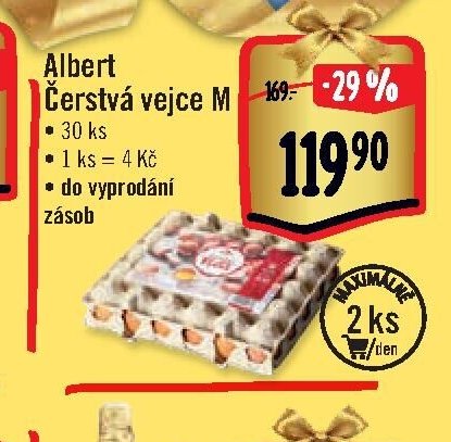 Albert Čerstvá vejce M