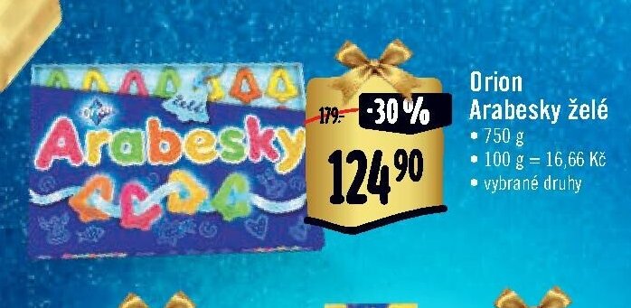Orion Arabesky želé