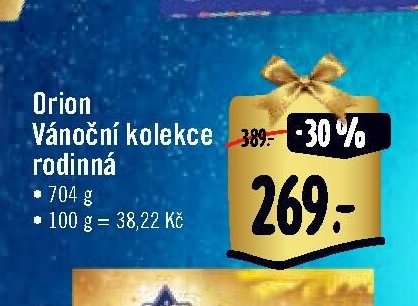 Orion Vánoční kolekce rodinná