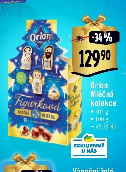 Orion Mléčná kolekce