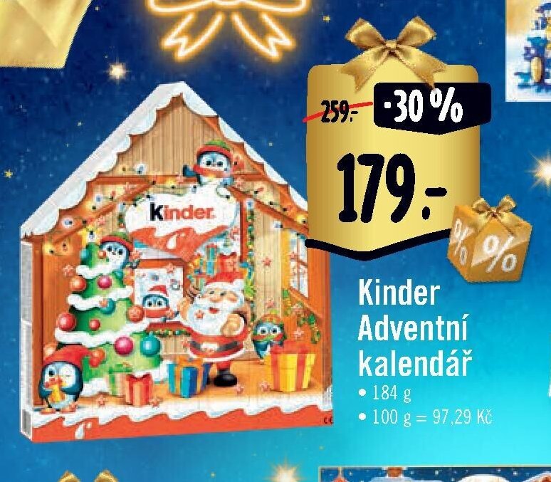 Kinder Adventní kalendář