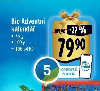 Bio Adventní kalendář