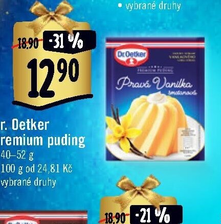 Dr. Oetker Premium puding