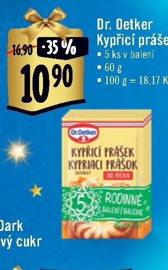 Dr. Oetker Kypřicí prášek