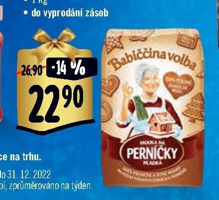 Babiččina volba Mouka na perníčky