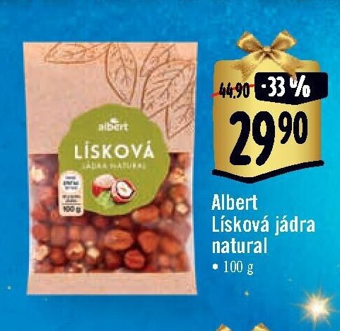 Albert Lísková jádra natural 100 g