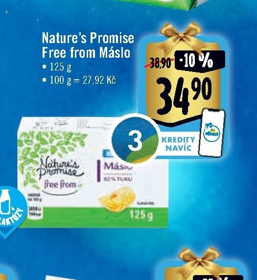 Nature's Promise Free from Máslo 125 g