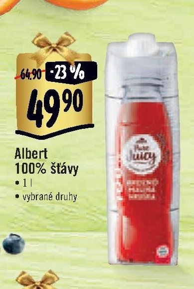 Albert 100% šťávy