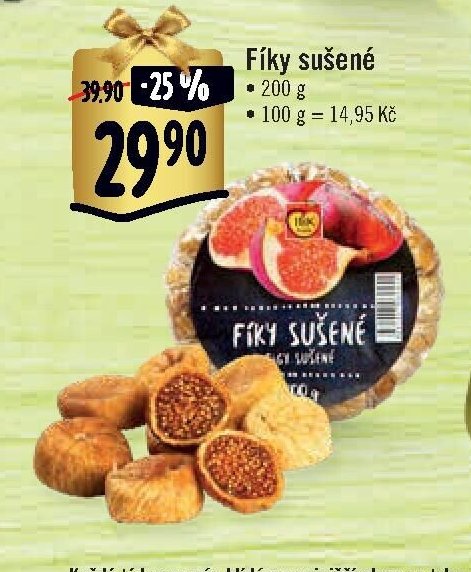Fíky sušené
