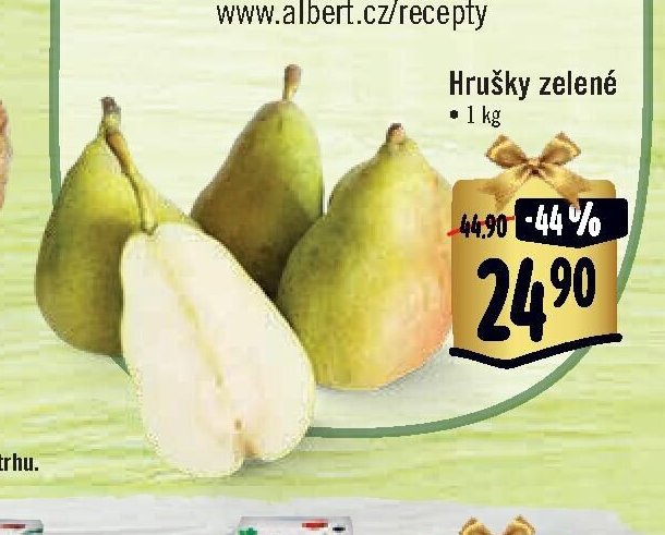 Hrušky zelené