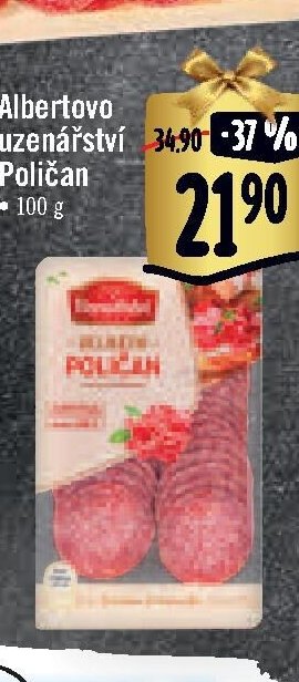 Albertovo uzenářství Poličan