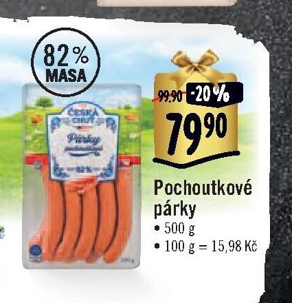 Pochoutkové párky