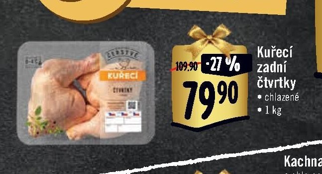 Kuřecí zadní čtvrtky
