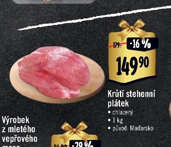 Krůtí stehenní plátek