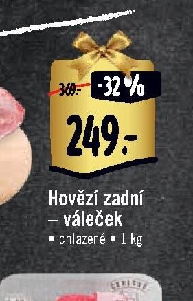 Hovězí zadní – váleček