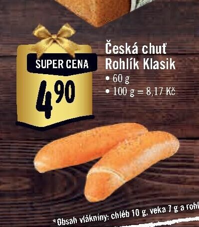 Česká chuť Rohlík Klasik