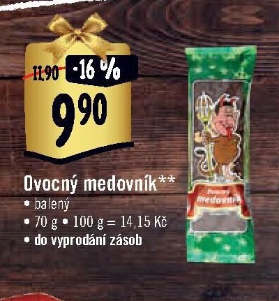 Ovocný medovník