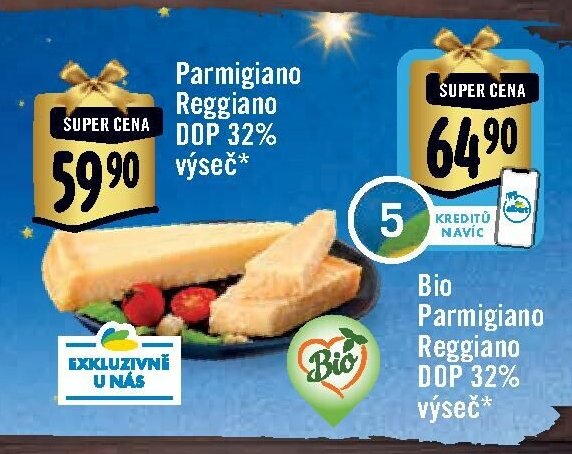 Parmigiano Reggiano DOP 32% výseč