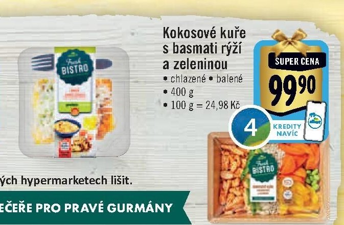Kokosové kuře s basmati rýží a zeleninou