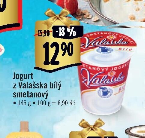 Jogurt z Valašska bílý smetanový