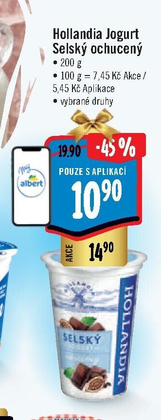 Hollandia Jogurt Selský ochucený