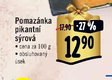 Pomazánka pikantní sýrová
