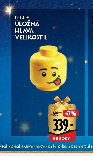 LEGO úložná hlava vel. L