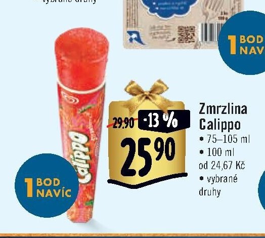 Zmrzlina Calippo