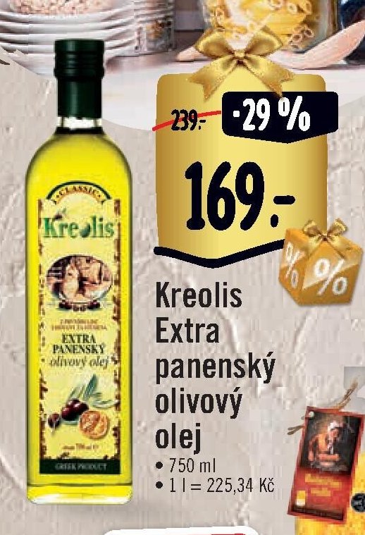 Kreolis Extra panenský olivový olej