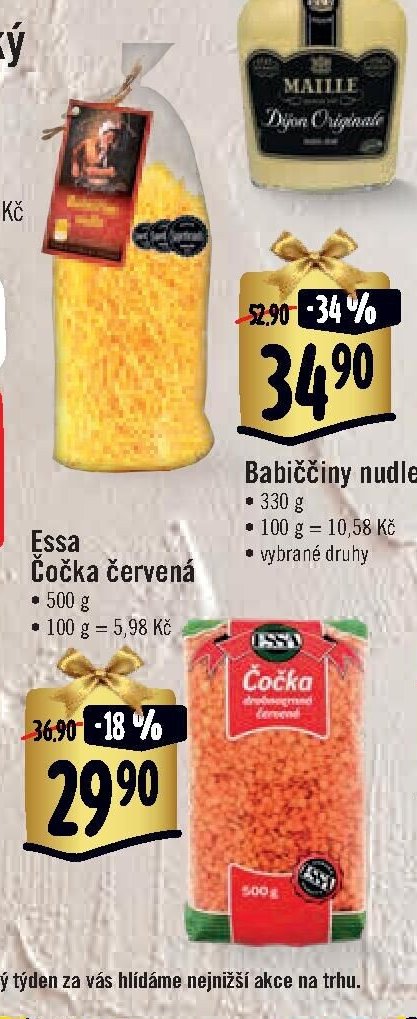 Essa Čočka červená