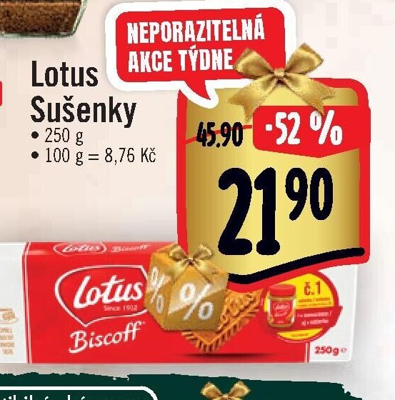 Lotus Sušenky