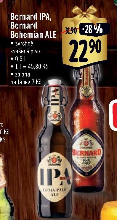 Bernard IPA, Bernard Bohemian ALE