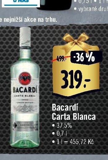 Bacardi Carta Blanca