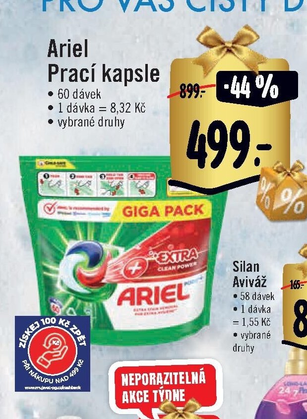 Ariel Prací kapsle