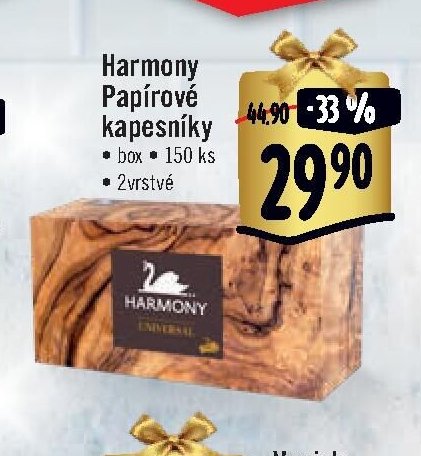 Harmony Papírové kapesníky