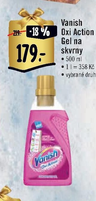 Vanish Oxi Action Gel na skvrny