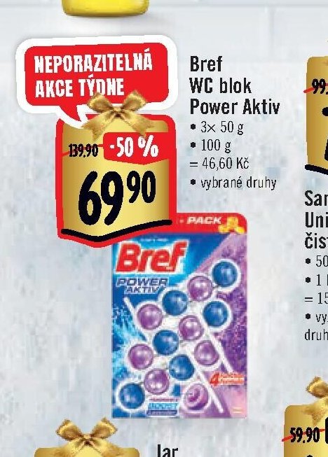 Bref WC blok Power Aktiv