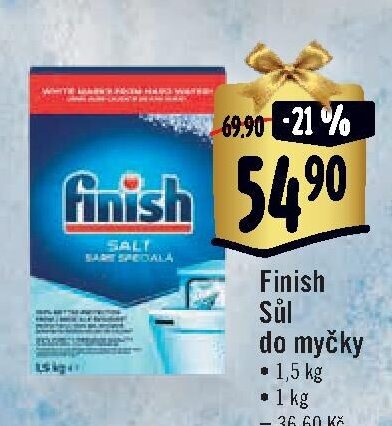 Finish Sůl do myčky