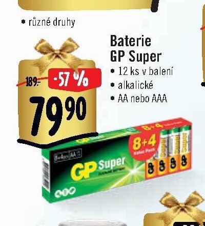 Baterie GP Super