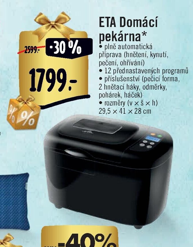 ETA Domácí pekárna