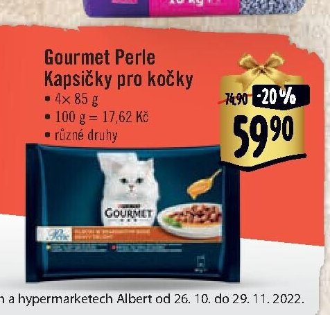 Gourmet Perle Kapsičky pro kočky