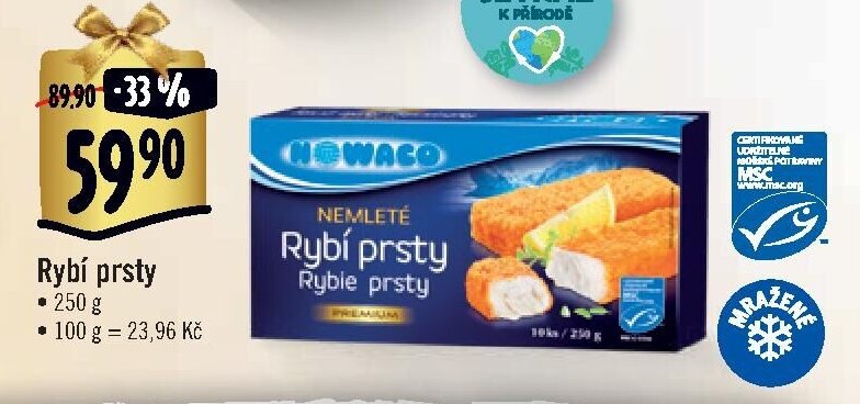 Nowaco Rybí prsty