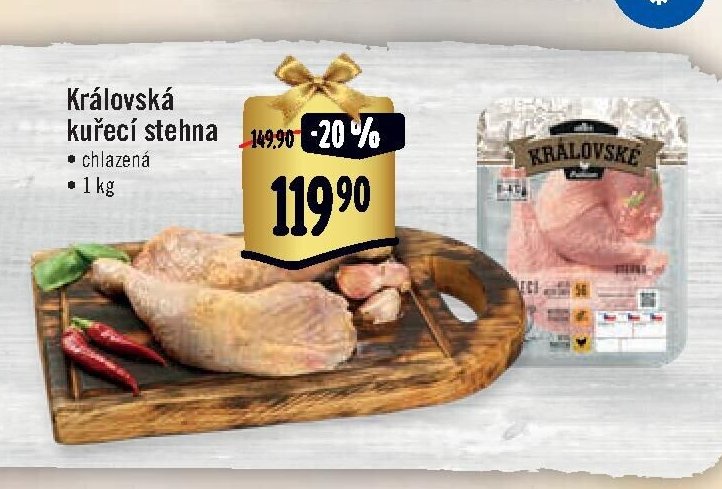 Královská kuřecí stehna
