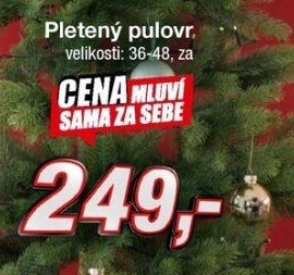 Pletený pulovr