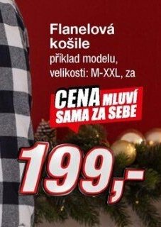 Flanelová košile